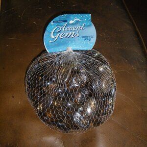 Glass Gems Dome Vase Filler Decorative Beads Marble Pebbles Stones Craft Decor